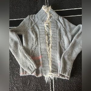 Free People cardigan sweater.